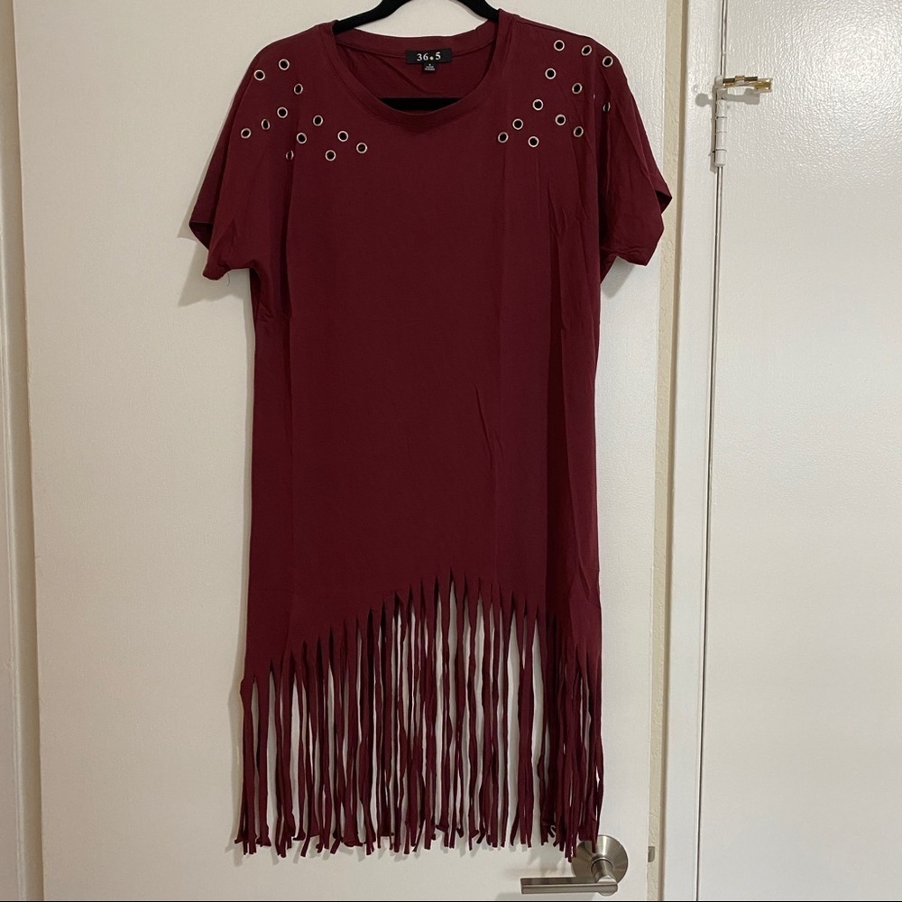 Long Fringe Shirt